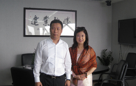 美国旧金山市长夫人莅临本集团参观考察