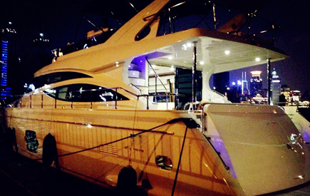 集团游艇中金壹号首次出航圆满成功