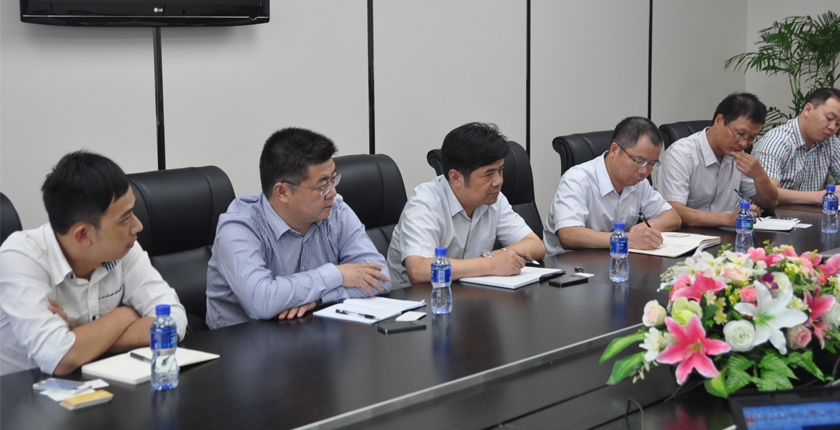 海宁市市长携一行来我司考察交流