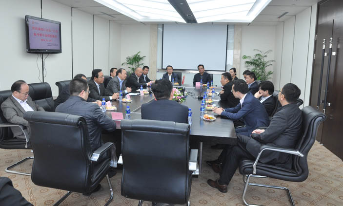 新疆石河子市市长率团参观考察中金国泰集团