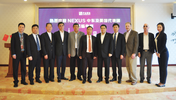 NEXUS中东及美国代表团到中金国泰考察访问